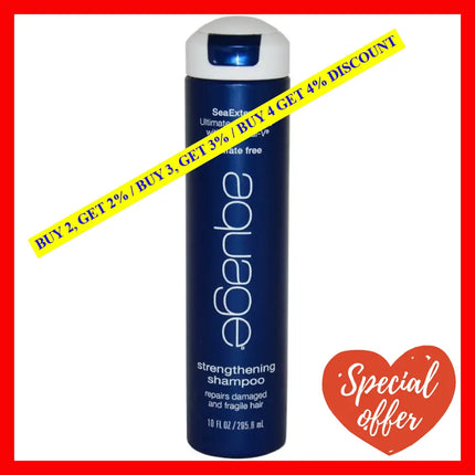 Seaextend Ultimate Colorcare With Thermal-V Strengthening Shampoo By Aquage For Unisex - 10 Oz