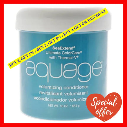 Seaextend Ultimate Colorcare With Thermal-V Volumizing Conditioner By Aquage For Unisex - 16 Oz