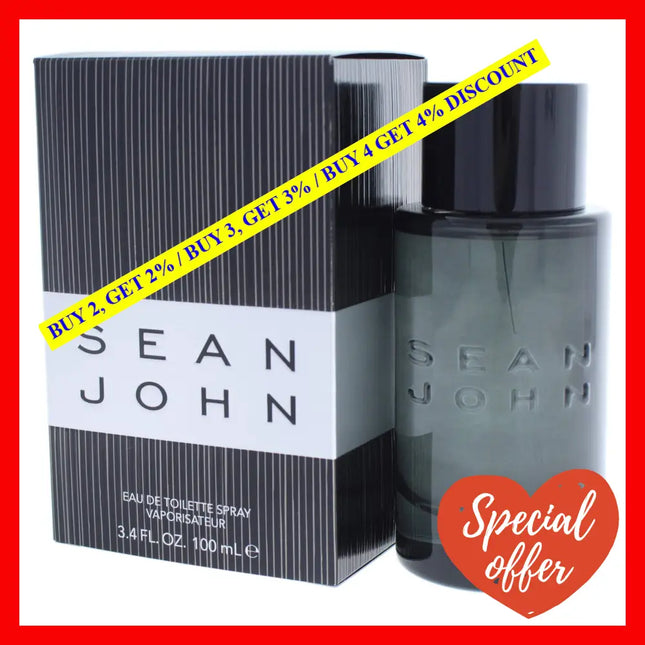 Sean John By For Men - 3.4 Oz Edt Spray