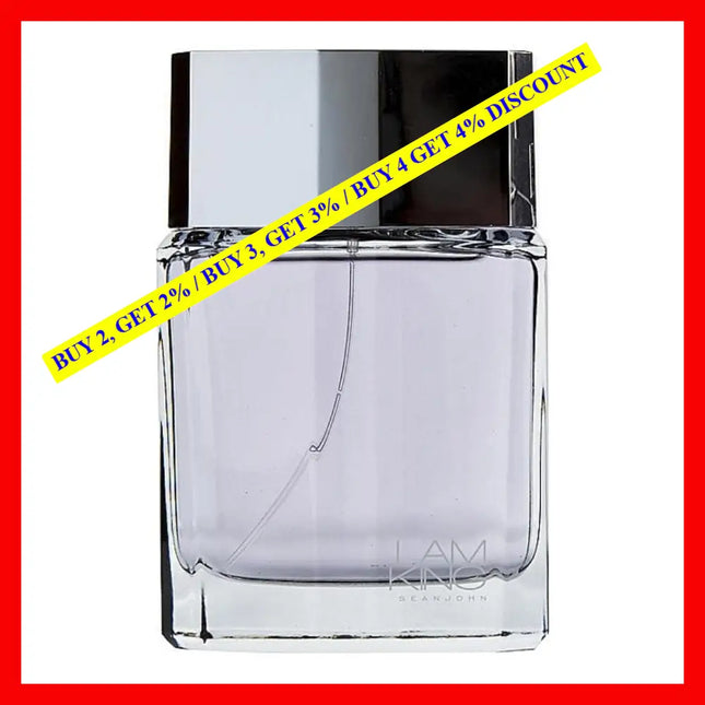 Sean John I Am King Cologne Eau De Toilette Spray 3.4 Oz For Men / 100 Ml