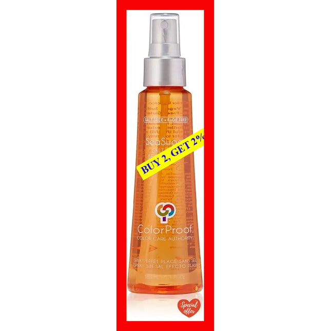 Seasugar Salt-Free Beach Spray By Colorproof For Unisex - 5.1 Oz Hairspray