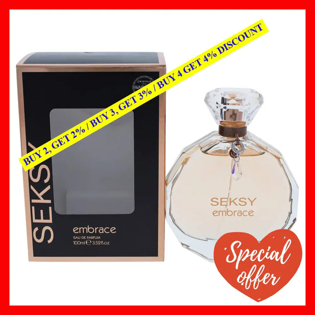 Seksy Embrace By For Women - 3.5 Oz Edp Spray