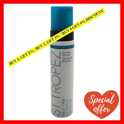 Self Tan Classic Bronzing Mousse By St. Tropez For Unisex - 8 Oz