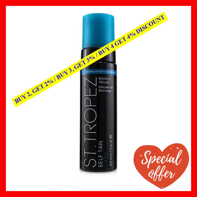 Self Tan Dark Bronzing Mousse By St. Tropez For Unisex - 6.7 Oz