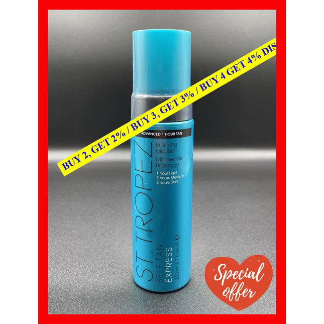 Self Tan Express Bronzing Mousse By St. Tropez For Unisex - 6.7 Oz