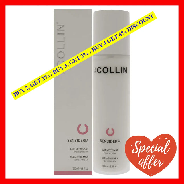 Sensiderm Cleansing Milk By G.m. Collin For Unisex - 6.8 Oz Cleanser
