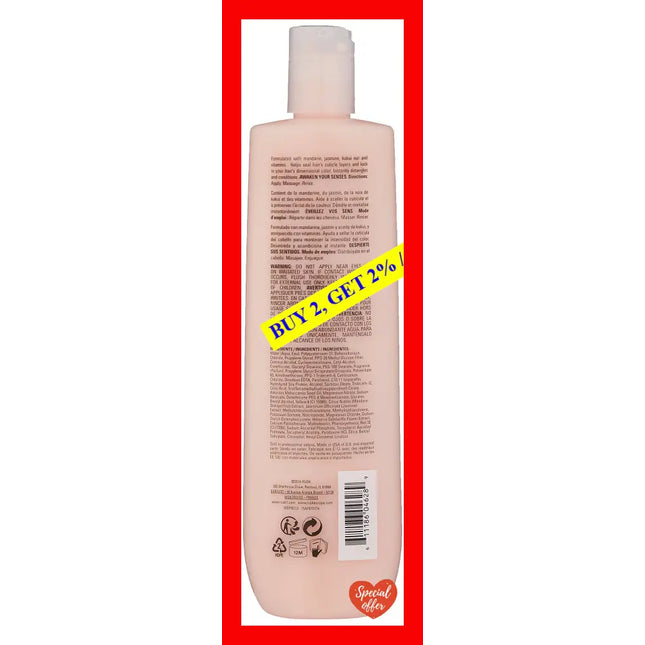 Sensories Pure Mandarin And Jasmine Conditioner By Rusk For Unisex - 13.5 Oz