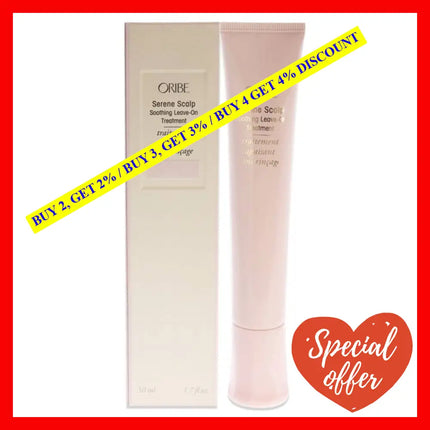 Serene Scalp Soothing Leave-On Treatment By Oribe For Unisex - 1.7 Oz
