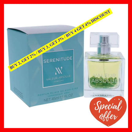 Serenitude By Valeur Absolue For Women - 1.5 Oz Edp Spray