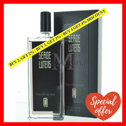 Serge Lutens Feminite Du Bois Perfume Eau De Parfum 3.4 Oz 100 Ml Spray