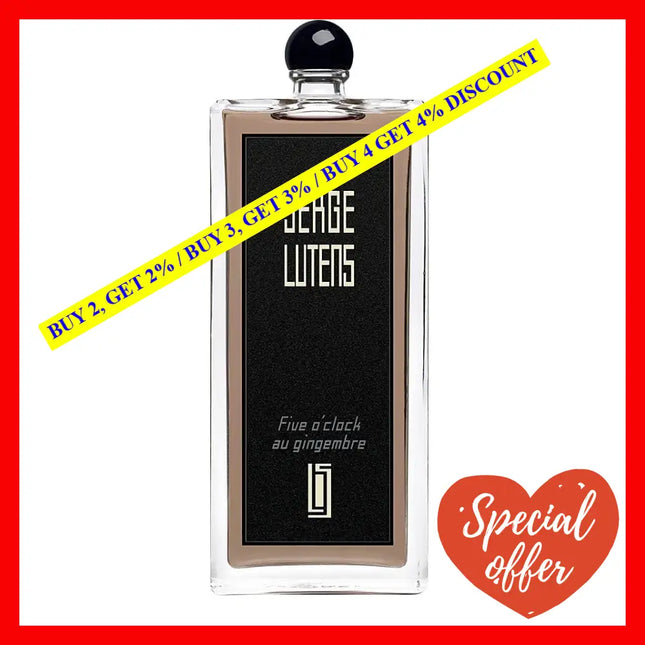 Serge Lutens Five O’clock Au Gingembre 1.7Oz-50Ml Edp Spray