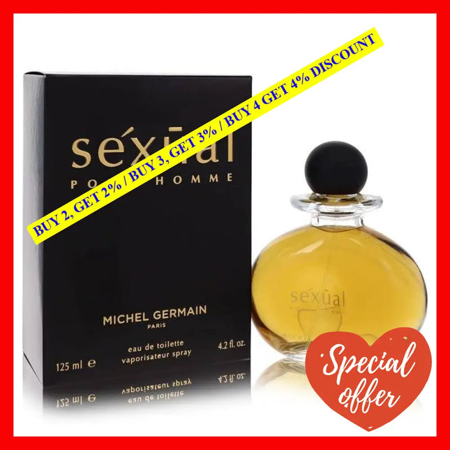 Sexual By Michel Germain For Men - 4.2 Oz Edt Spray