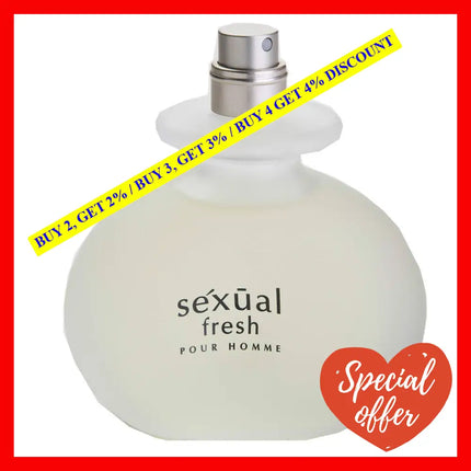 Sexual Fresh By Michel Germain For Men - 4.2 Oz Edt Spray