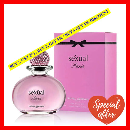 Sexual Paris By Michel Germain For Women - 4.2 Oz Edp Spray
