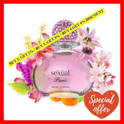 Sexual Paris By Michel Germain For Women - 4.2 Oz Edp Spray