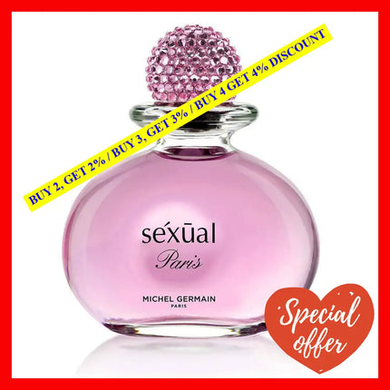 Sexual Paris By Michel Germain For Women - 4.2 Oz Edp Spray