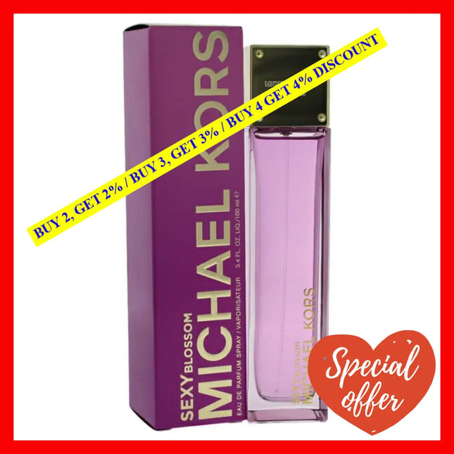 Sexy Blossom By Michael Kors For Women - 3.4 Oz Edp Spray
