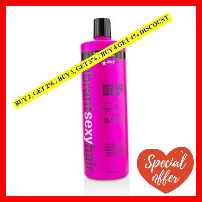 Sexy Hair Healthy Color Lock Shampoo By For Unisex - 33.8 Oz