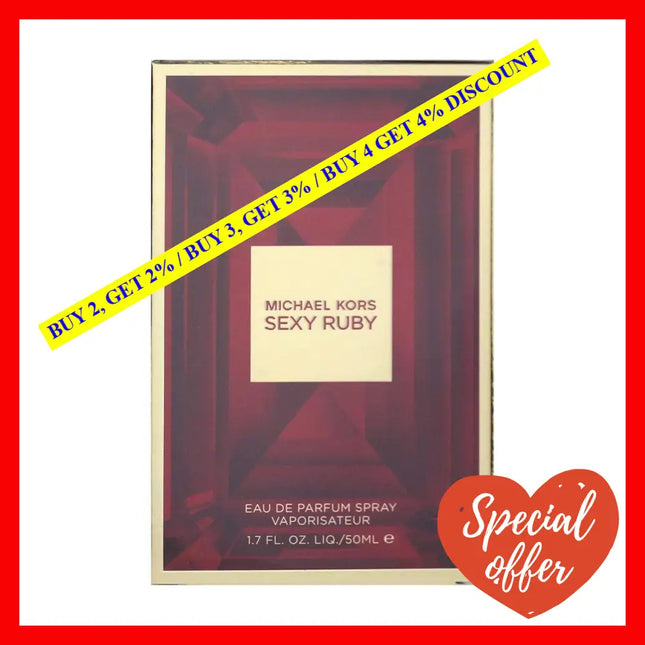 Sexy Ruby By Michael Kors For Women - 1.7 Oz Edp Spray