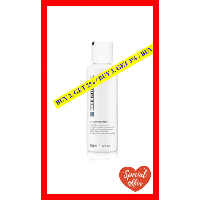 Shampoo One By Paul Mitchell For Unisex - 3.4 Oz