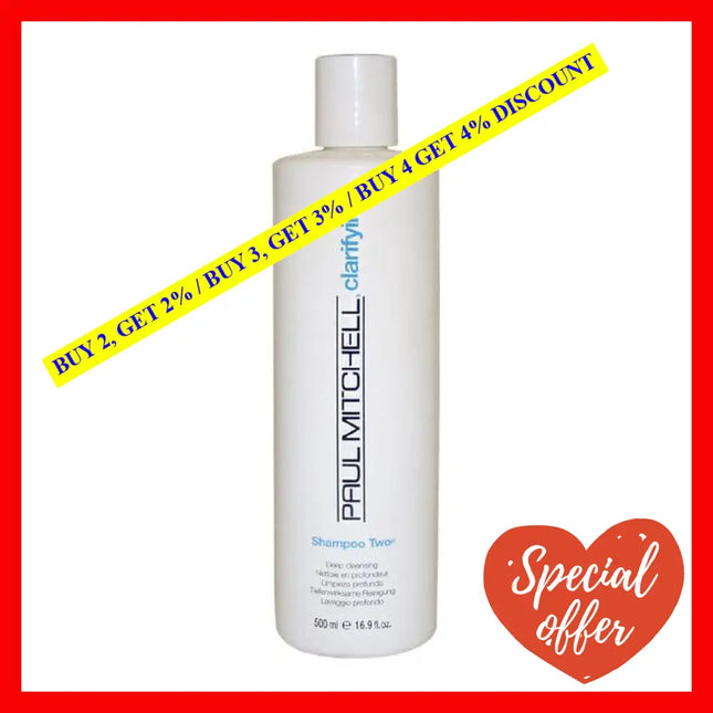 Shampoo Two By Paul Mitchell For Unisex - 16.9 Oz