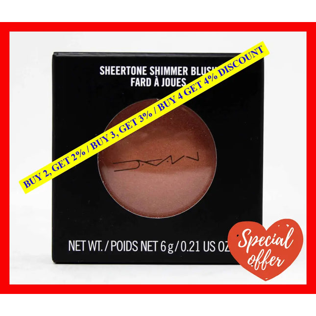 Sheertone Shimmer Blush - Sunbasque By Mac For Women 0.21 Oz