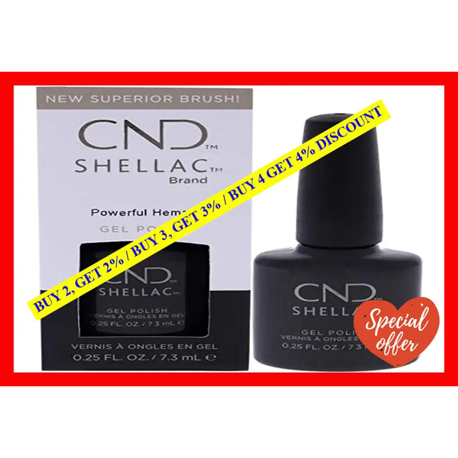 Shellac Nail Color - Asphalt By Cnd For Women 0.25 Oz Polish