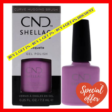Shellac Nail Color - Coquette By Cnd For Women 0.25 Oz Polish