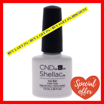 Shellac Nail Color - Ice Bar By Cnd For Women 0.25 Oz Polish