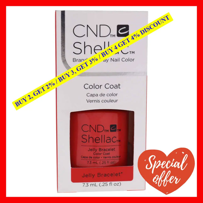 Shellac Nail Color - Jelly Bracelet By Cnd For Women 0.25 Oz Polish