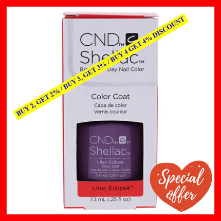Shellac Nail Color - Lilac Eclipse By Cnd For Women 0.25 Oz Polish