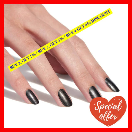 Shellac Nail Color - Powerful Hematite By Cnd For Women 0.25 Oz Polish