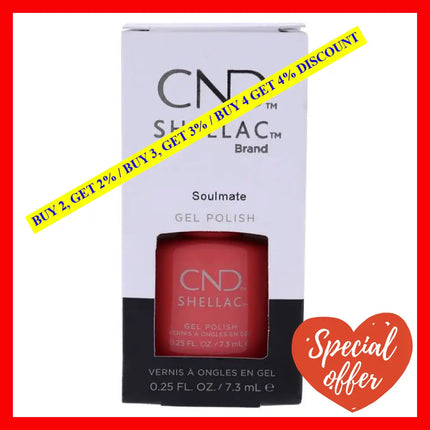 Shellac Nail Color - Soulmate By Cnd For Women 0.25 Oz Polish