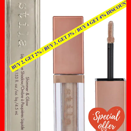 Shimmer And Glow Liquid Eye Shadow - Starlight By Stila For Women 0.153 Oz Eyeshadow