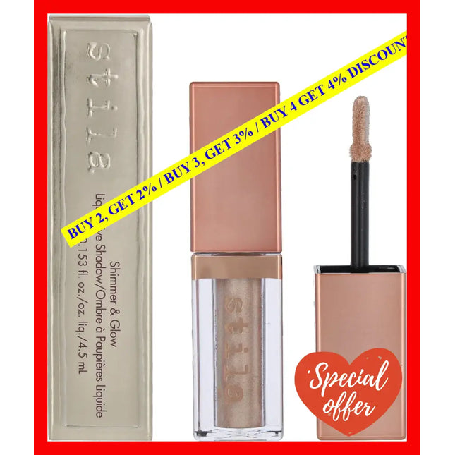 Shimmer And Glow Liquid Eye Shadow - Starlight By Stila For Women 0.153 Oz Eyeshadow