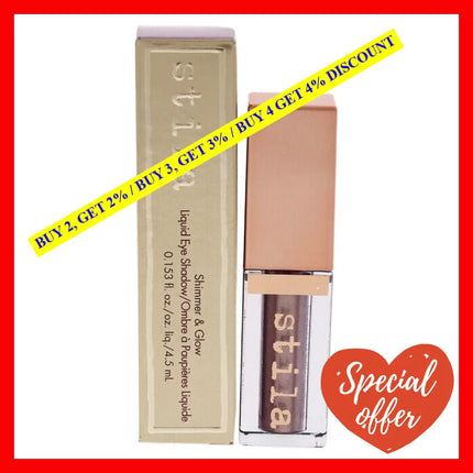 Shimmer And Glow Liquid Eyeshadow - Cloud By Stila For Women 0.153 Oz