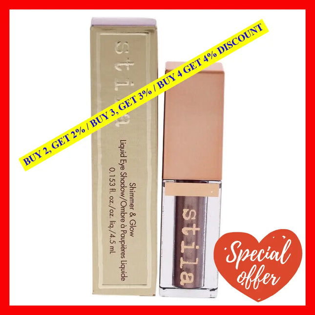 Shimmer And Glow Liquid Eyeshadow - Cloud By Stila For Women 0.153 Oz
