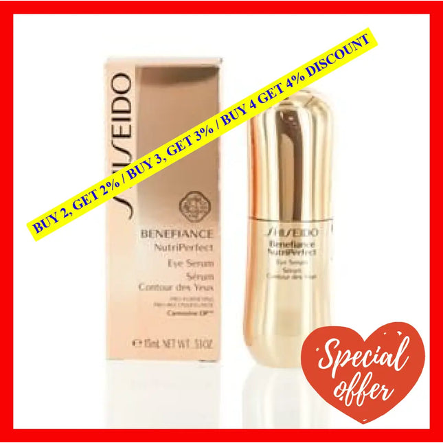 Shiseido Benefiance Nutriperfect Eye Serum For Men 0.53 Oz (15 Ml)