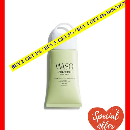 Shiseido Waso Color-Smart Day Moisturizer Oil-Free 50 Ml - 730852139633