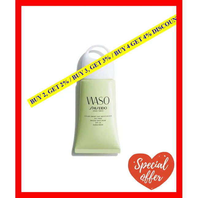 Shiseido Waso Color-Smart Day Moisturizer Oil-Free 50 Ml - 730852139633