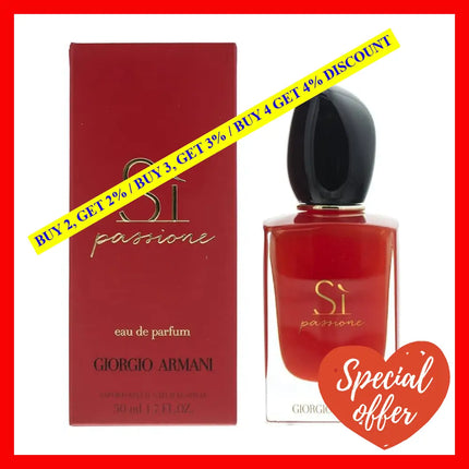 Si Passione By Giorgio Armani For Women - 1.7 Oz Edp Spray
