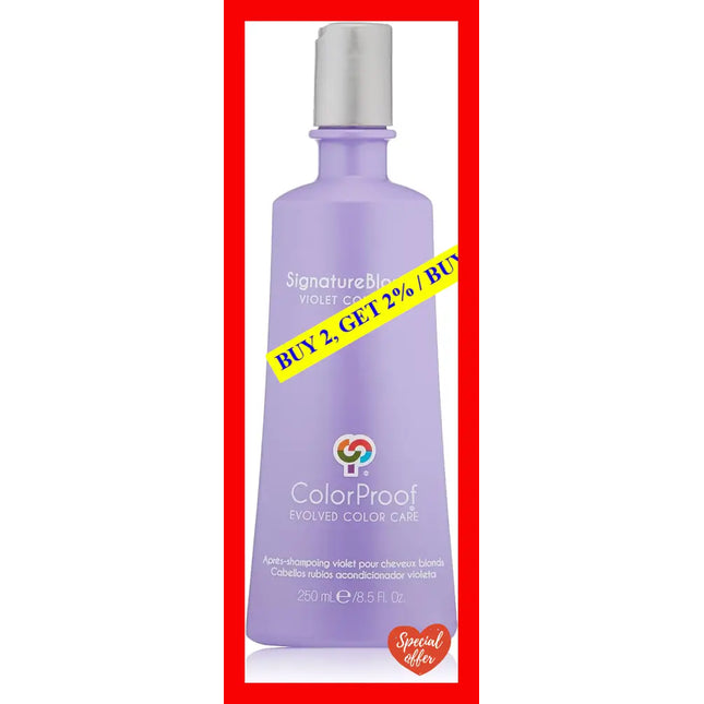 Signature Blonde Violet Conditioner By Colorproof For Unisex - 8.4 Oz