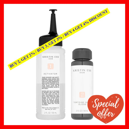 Signature Hair Gloss - Tortoise Shell Medium Golden Bronde By Kristin Ess For Unisex 1 Application