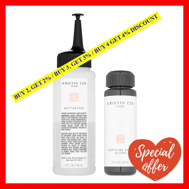 Signature Hair Gloss - Tortoise Shell Medium Golden Bronde By Kristin Ess For Unisex 1 Application