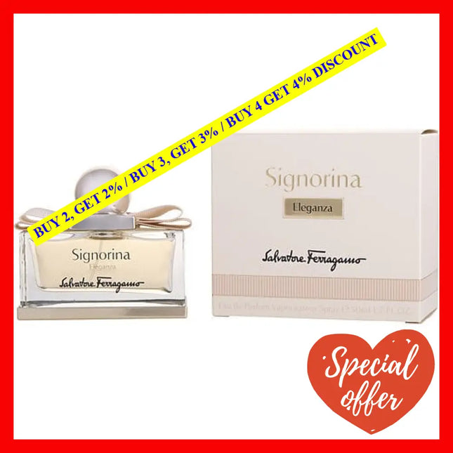 Signorina Eleganza By Salvatore Ferragamo For Women - 1.7 Oz Edp Spray