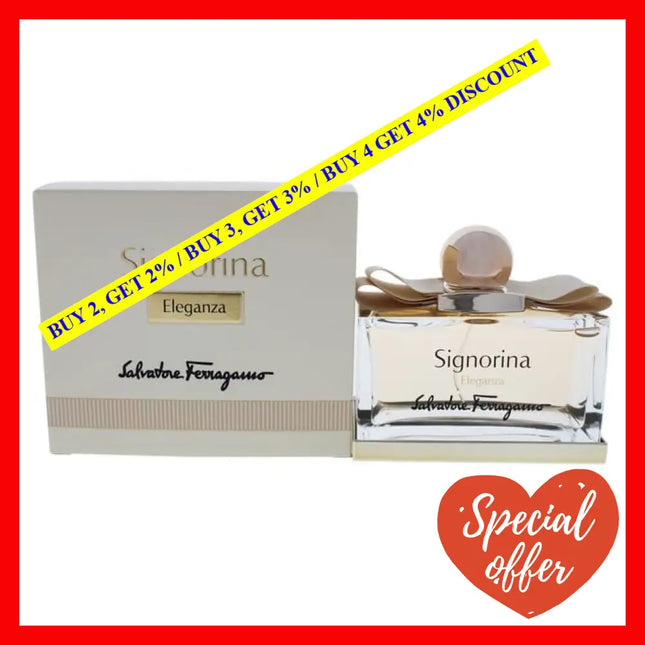 Signorina Eleganza By Salvatore Ferragamo For Women - 3.4 Oz Edp Spray