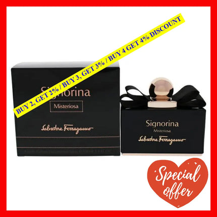 Signorina Misteriosa By Salvatore Ferragamo For Women - 3.4 Oz Edp Spray
