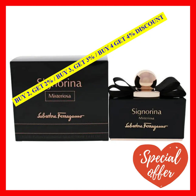 Signorina Misteriosa By Salvatore Ferragamo For Women - 3.4 Oz Edp Spray