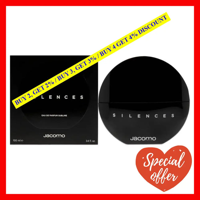 Silences By Jacomo For Women - 3.4 Oz Edp Spray