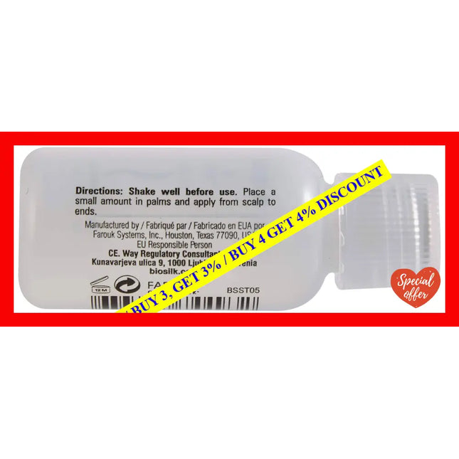 Silk Therapy Original By Biosilk For Unisex - 0.5 Oz Treatment